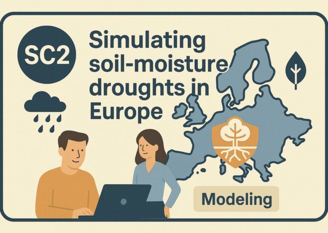 Science Case 2 (led by UFZ): Simulating soil-moisture droughts in Europe