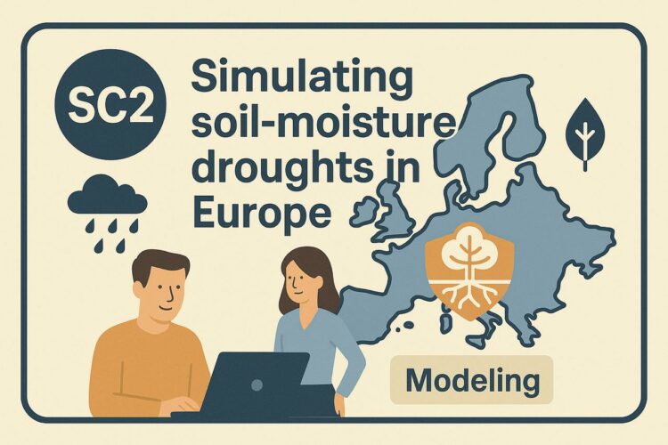 Science Case 2 (led by UFZ): Simulating soil-moisture droughts in Europe